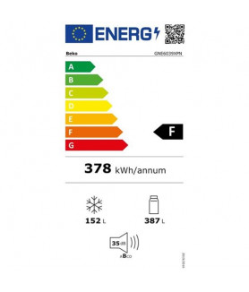 Réfrigérateur multiportes gne6039xpn inox Beko