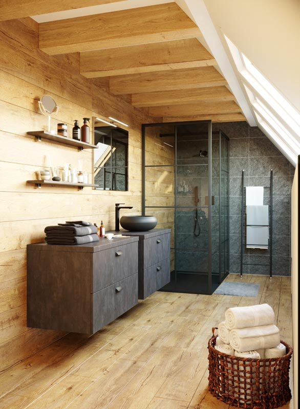 Loft Ardoise Métalissé 
