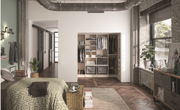 Dressing 2D ou 3D sur mesure 
Coloris Toilé Minéral